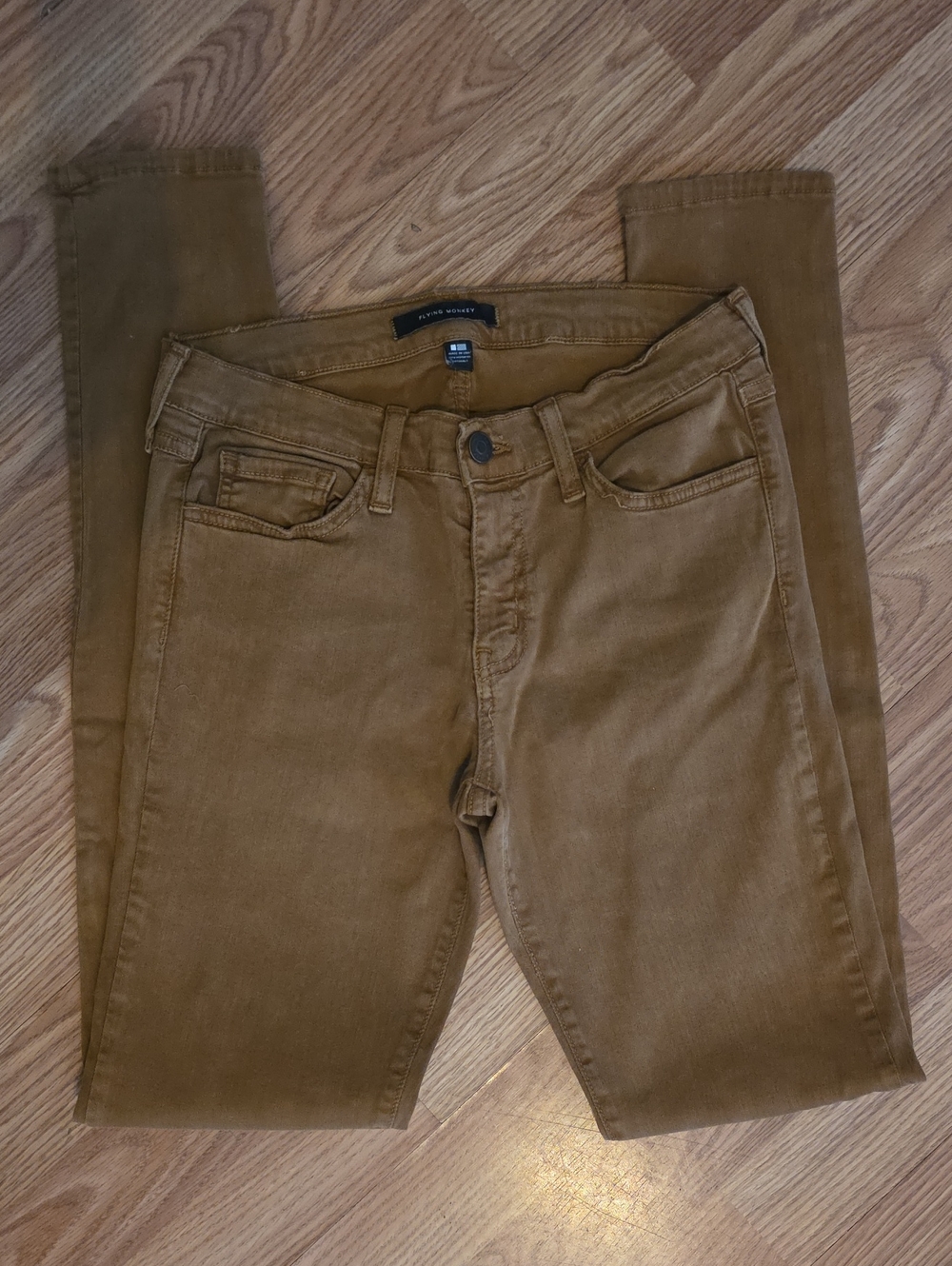 Flying Monkey Women's Slim Jeans in Brown